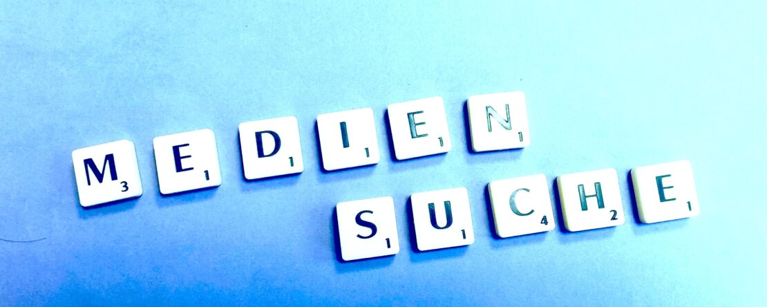 Bild mit Buchstaben: Mediensuche ©Barbara Fischer